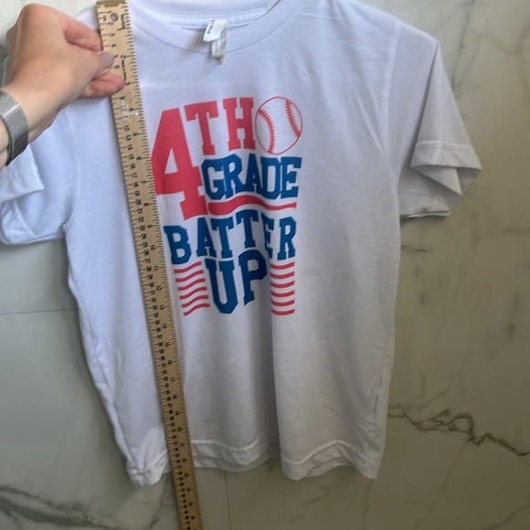 Back to school- 4th grade - baseball tee shirt- youth - Picture 4 of 5
